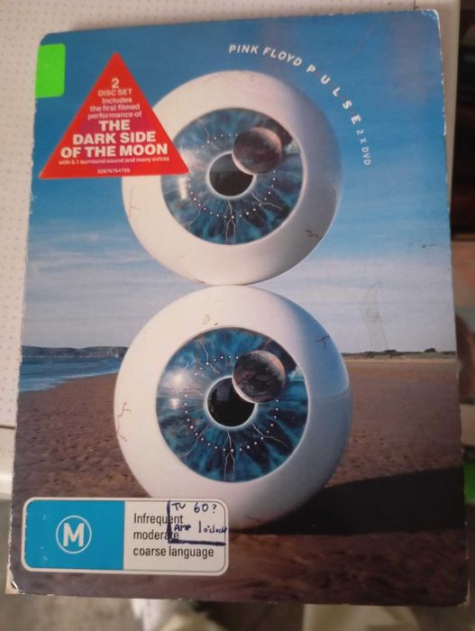 Pink floyd , rammstein , red hot chili peppers etc dvds