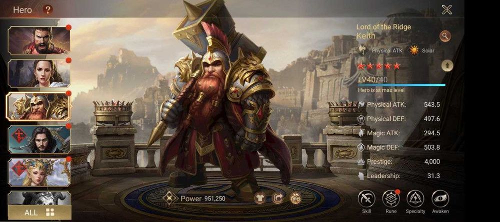 Аккаунт War And Magic (WAM) SVIP2 | LVL30 | POWER 544M | M91