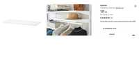 Prateleiras para Closet Boaxel Ikea