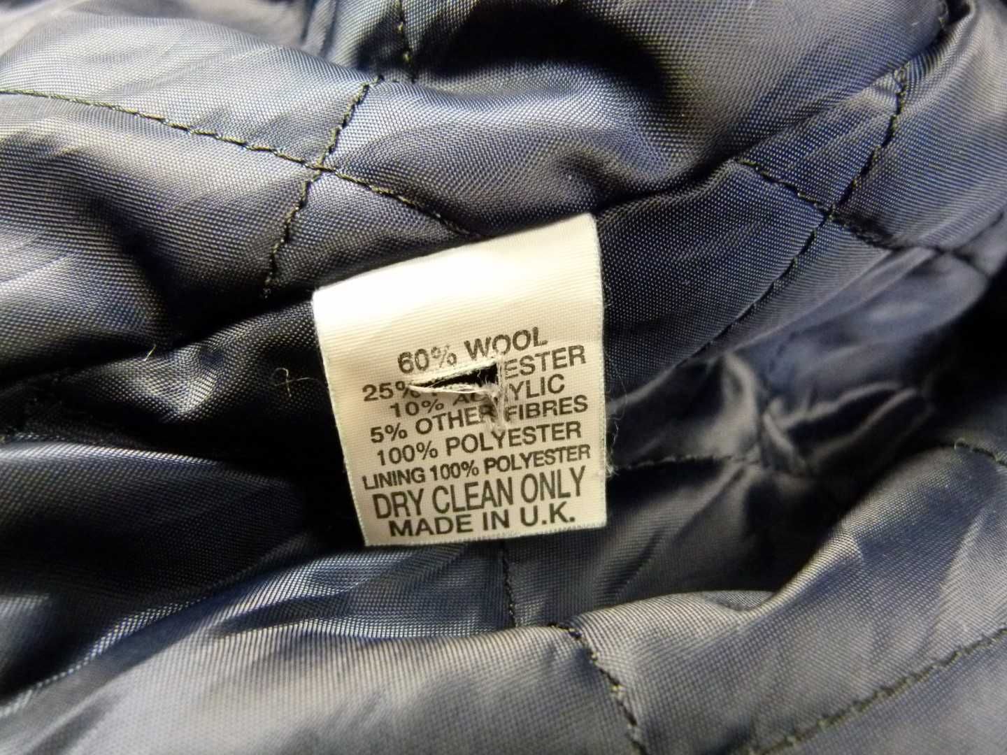 Klasyczna tweedowa kurtka myśliwska field coat / shooting jacket L/XL