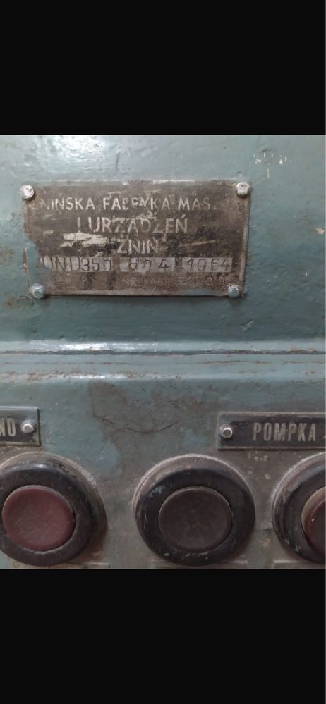 Szlifierka silowa narzedziowa dwu tarczowa silidna
