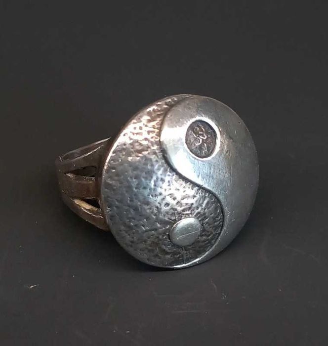 stary pierścionek srebro