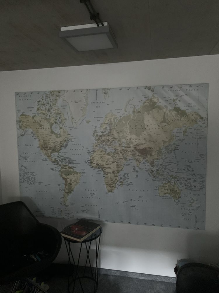 mapa świata w doskonałej jakości!