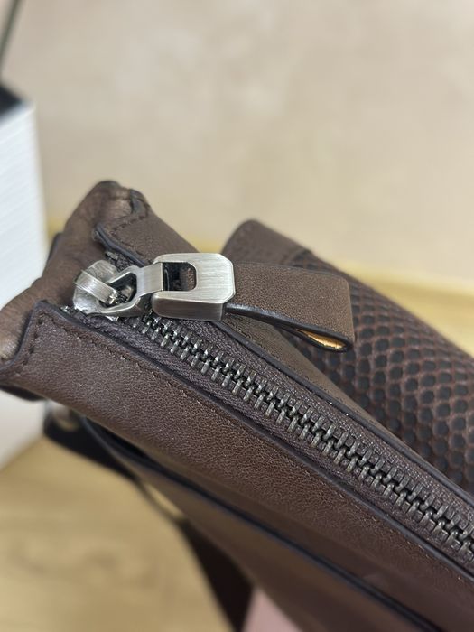 Мужская сумка HUGO BOSS оригинал натуральная кожа ремень в подарок