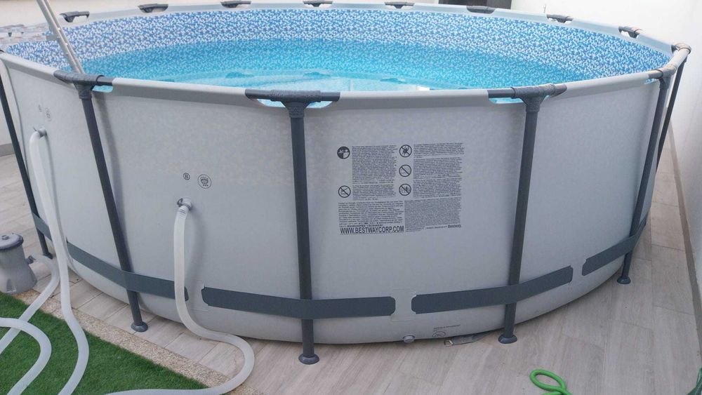 !! Piscina circular 4,57x1,22 !!