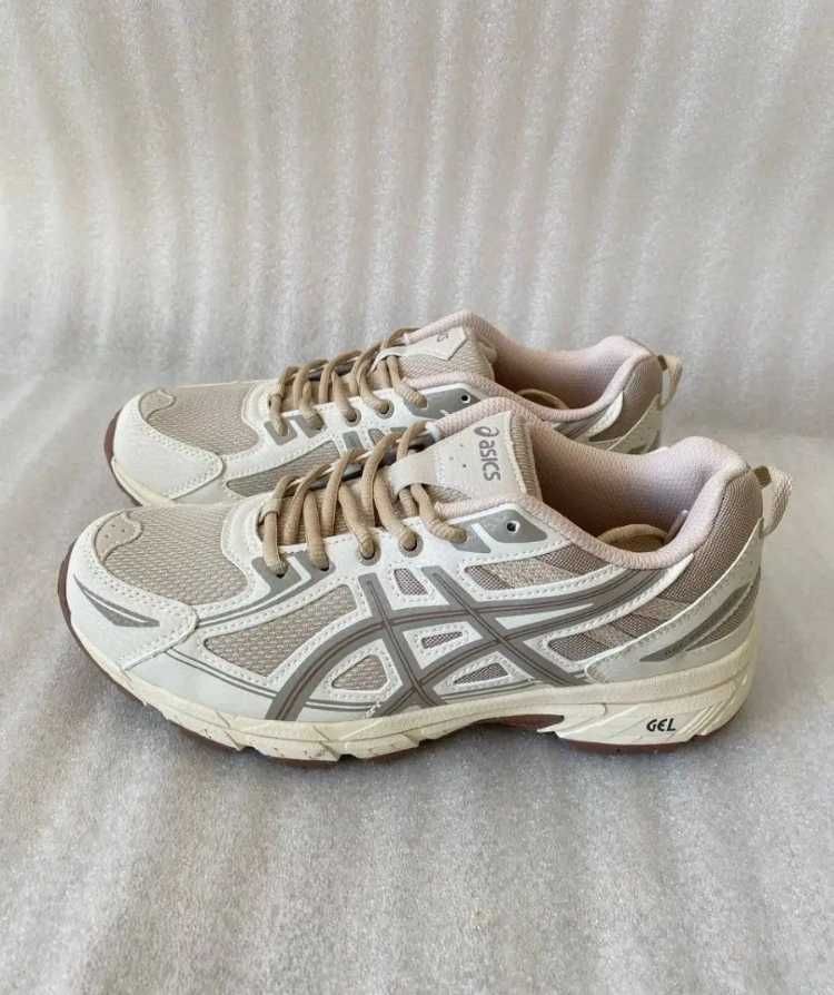 (БЕЗ ПЕРЕДОПЛАТИ)Asics gel venture beige 6 асікс гель венчур 6 бежеві