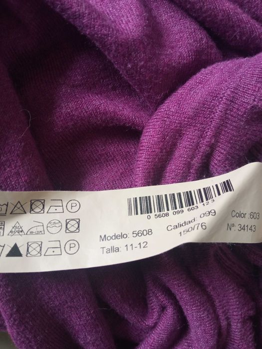 Massimo Dutti lekki sweterek młodzieżowy r 146-158