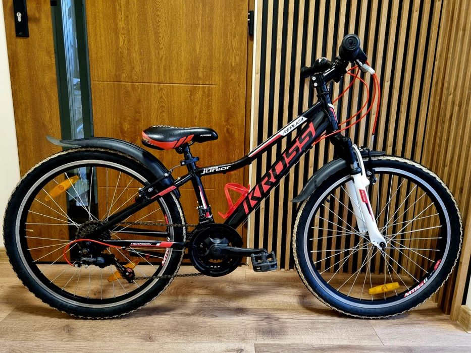 Kross Hexagon Rower dziecięcy Koła 24 cale Przerzutki Shimano
