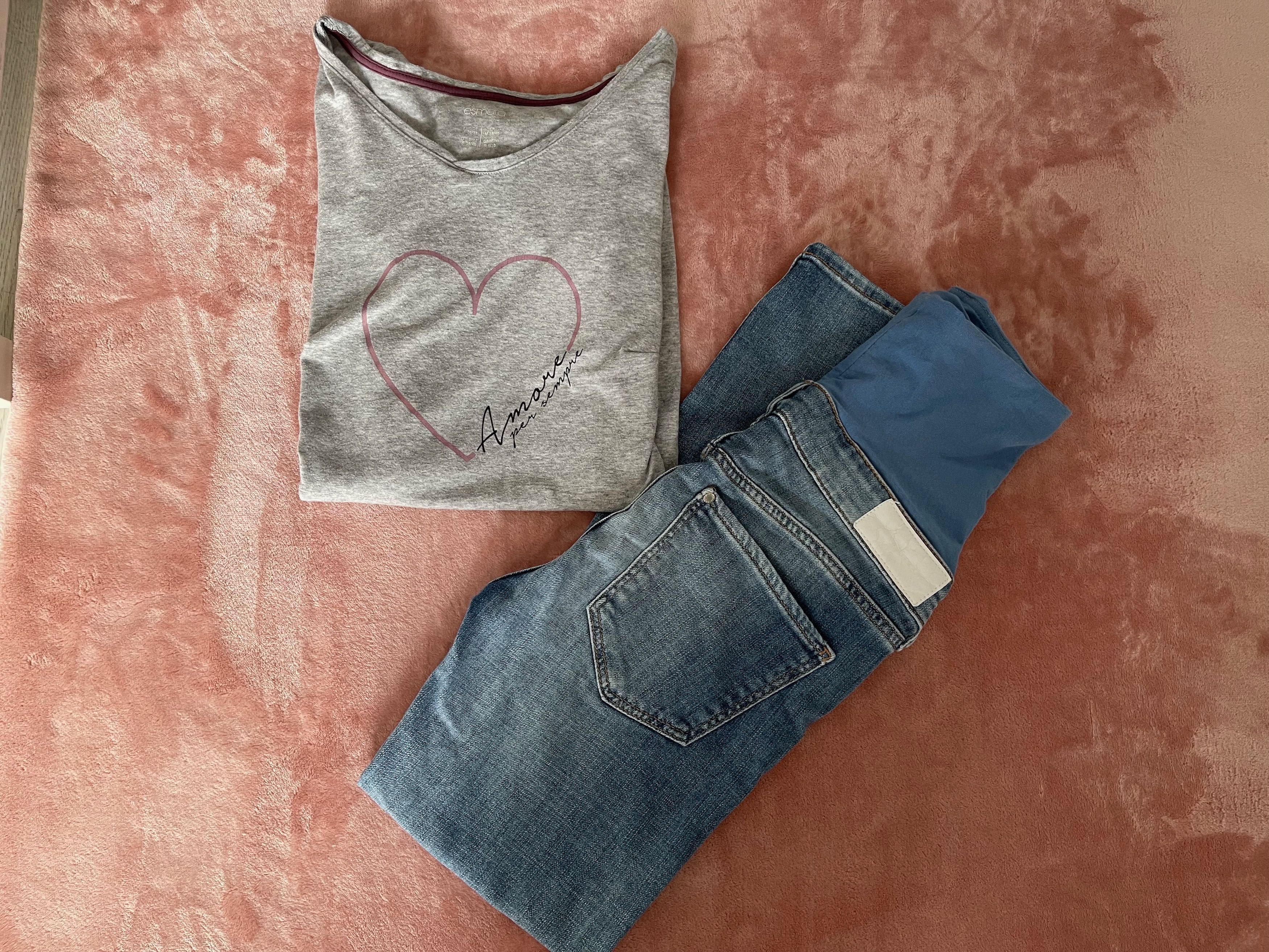 Spodnie ciążowe MAMA Skinny Ankle Jeans H&M rozmiar 34