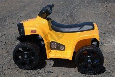 Mini Quad BJC912 na akumulator, ŻÓŁTY, Wyprzedaż