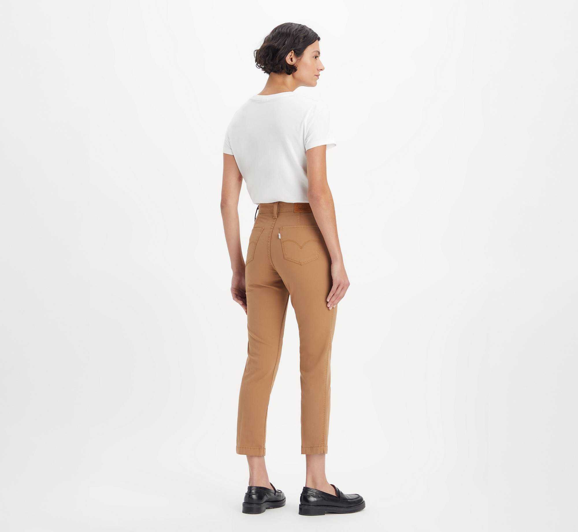 Женские Джинсы  Levis 724™ с завышенной талией и укороченными джинсами