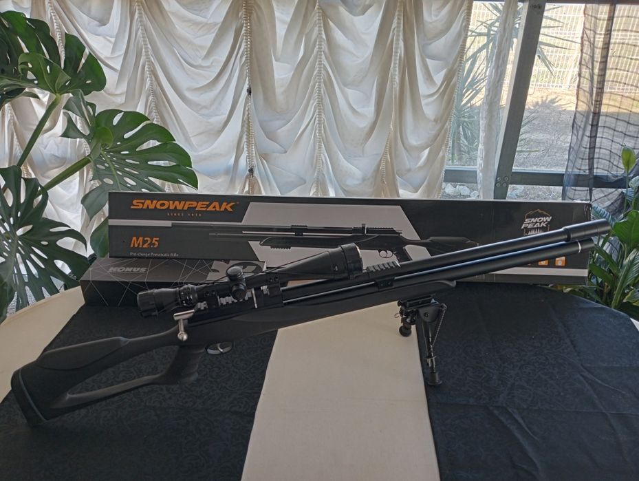 Carabina de PCP/Ar Comprimido SNOWPEAK M25