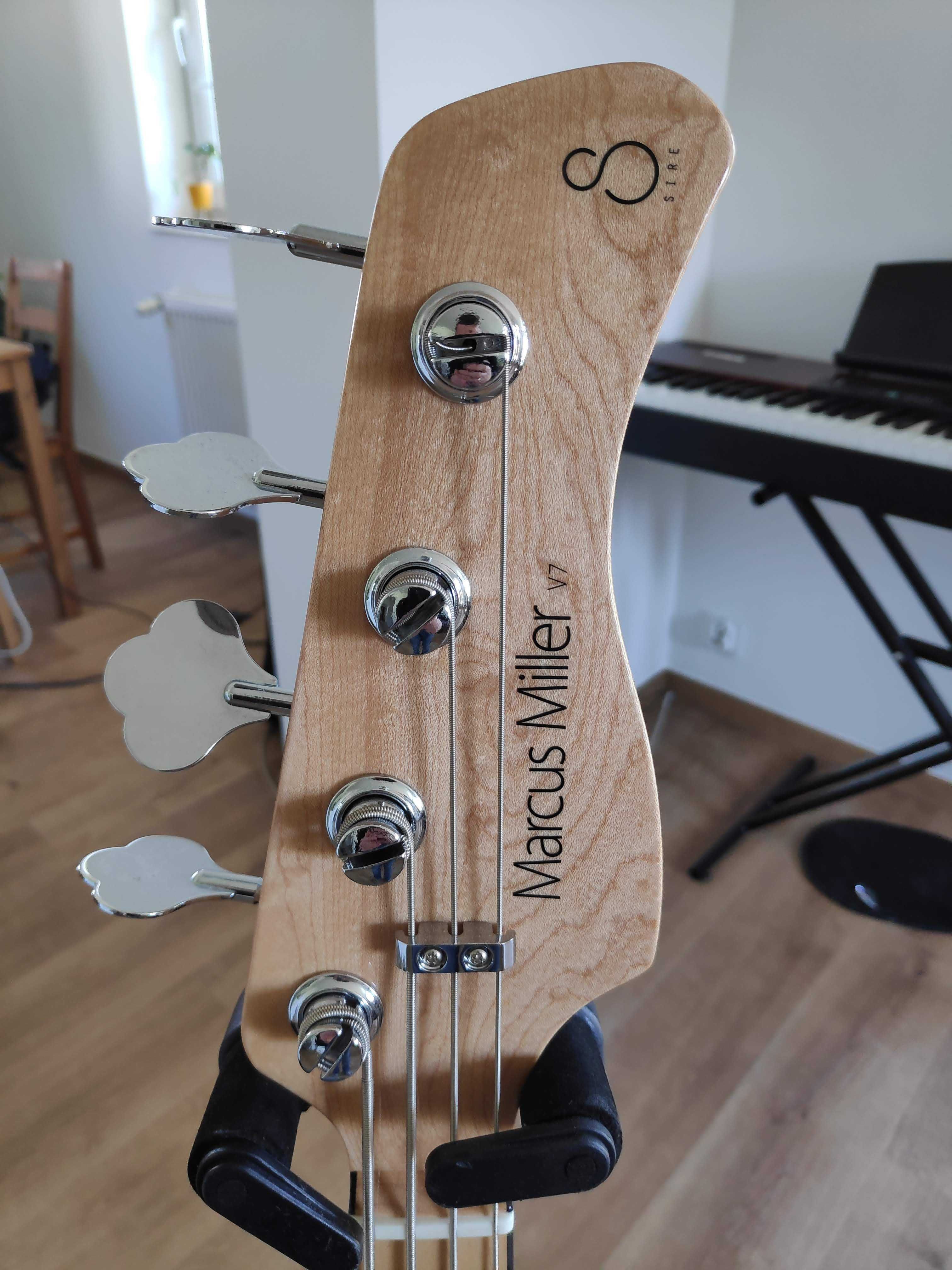 Gitara basowa Sire V7 1st Gen Vintage Swamp Ash-4 NT + pokrowiec