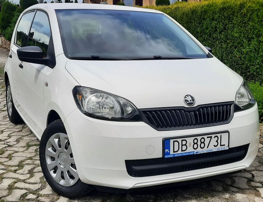 Skoda Citigo świeża z Niemiec 1.0 60KM # Klima # serwis # ZAREJESTROWANA