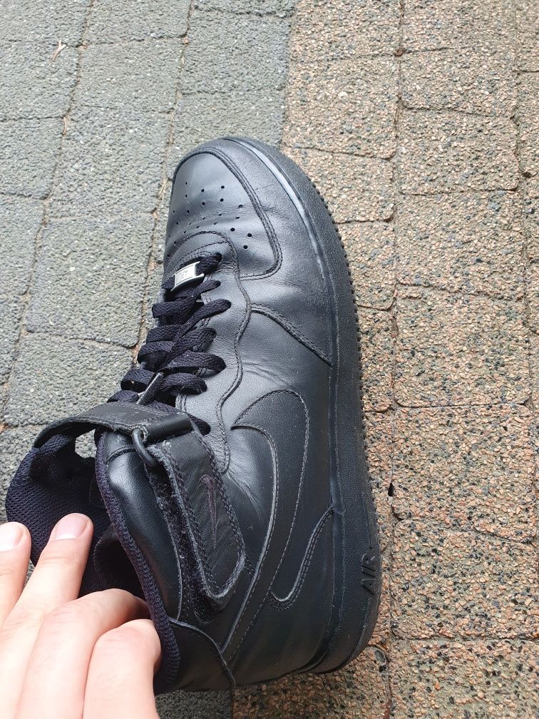 Buty Nike Air Force Mid black męskie 47