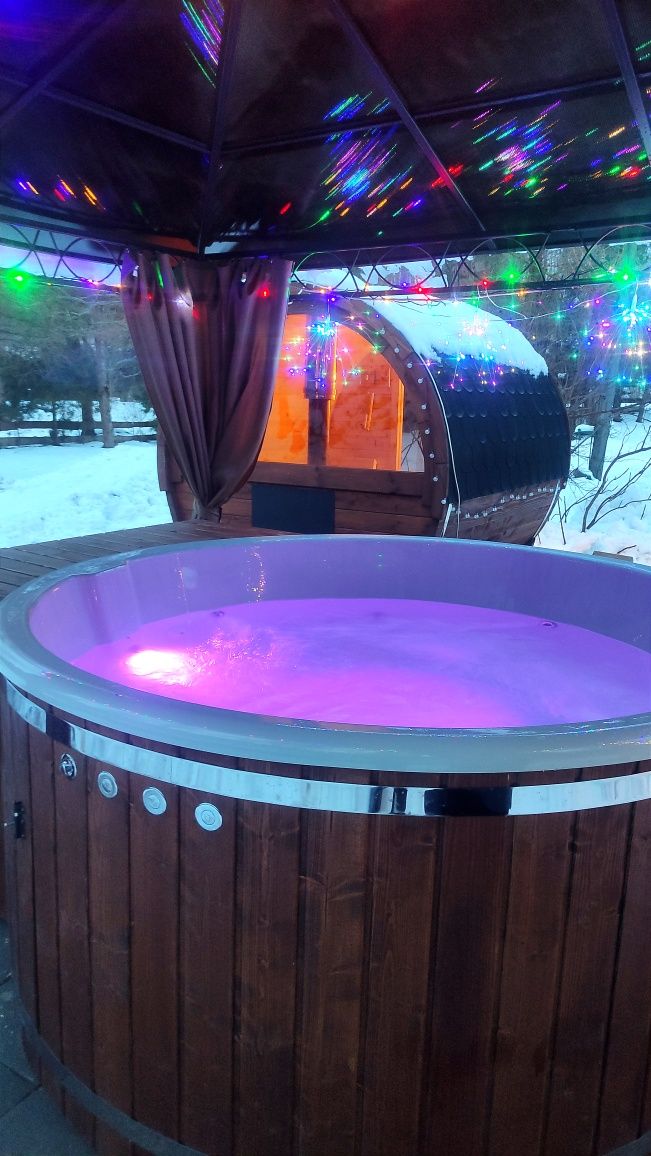 Domek Nad samą rzeką jacuzzi Sauna8os. kominek noclegi Brenna Ustroń