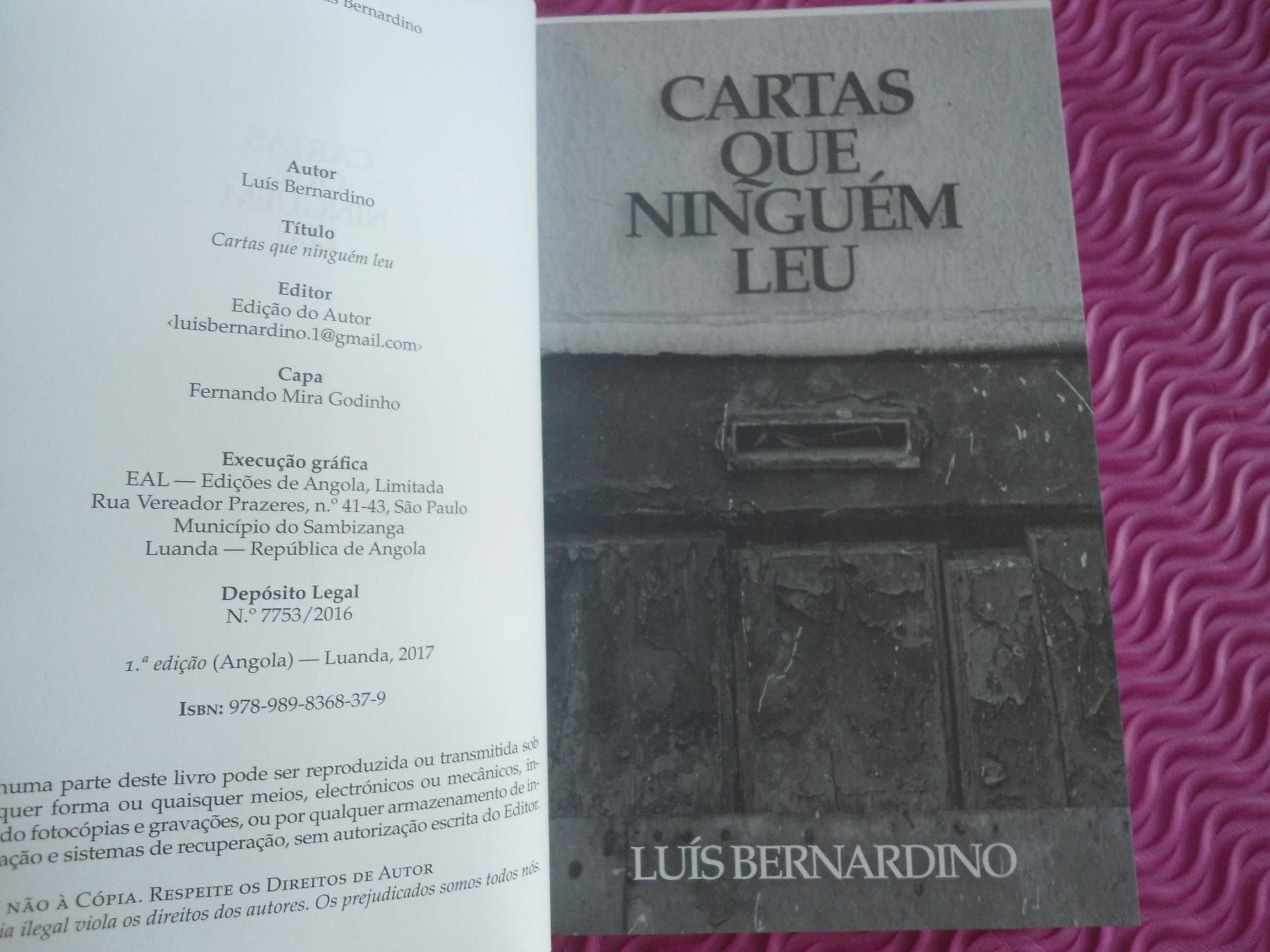 Cartas que ninguém leu por Luís Bernardino