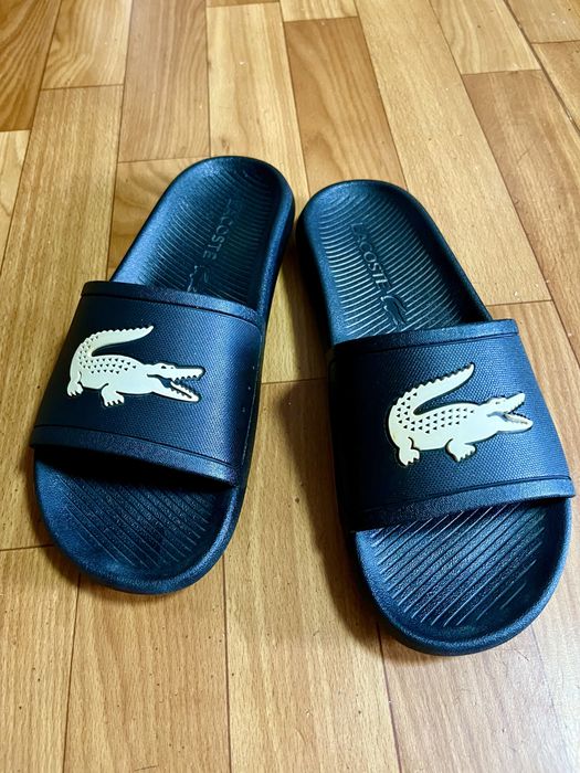 Шльопанці чоловічі Lacostе. Оригінал.