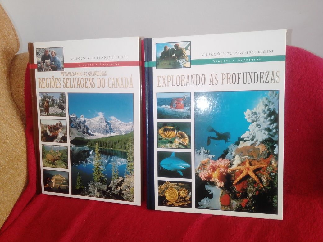 2 Livros Viagens e Aventuras