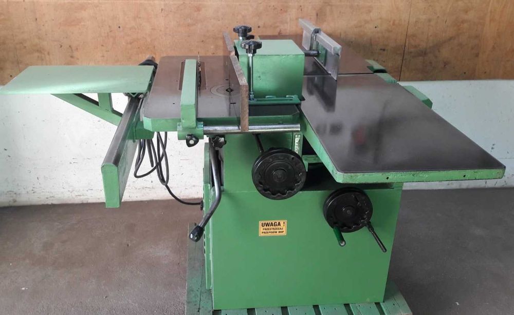 4w1 wieloczynnościowa Yakoruda KP-321: grubościówka, noże 3x33cm 400V