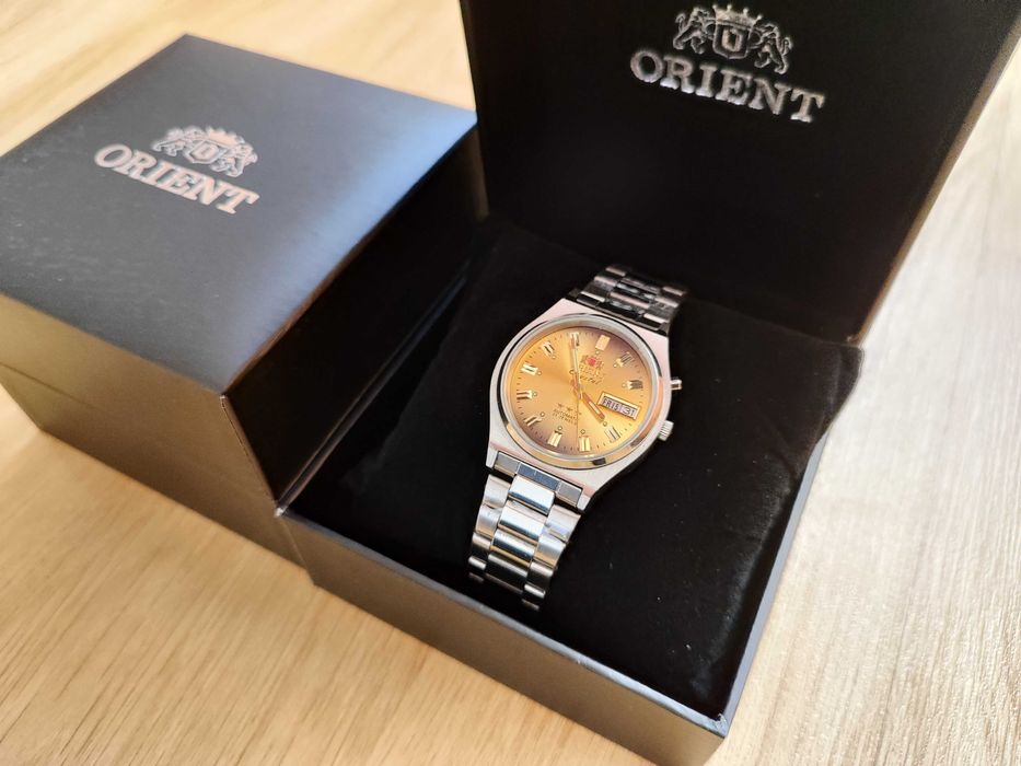 Чоловічий механічний годинник Orient 3 Stars