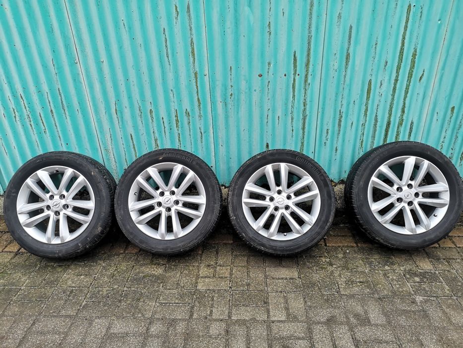 Opony z felgami aluminiowymi 17 opel vectra c gts