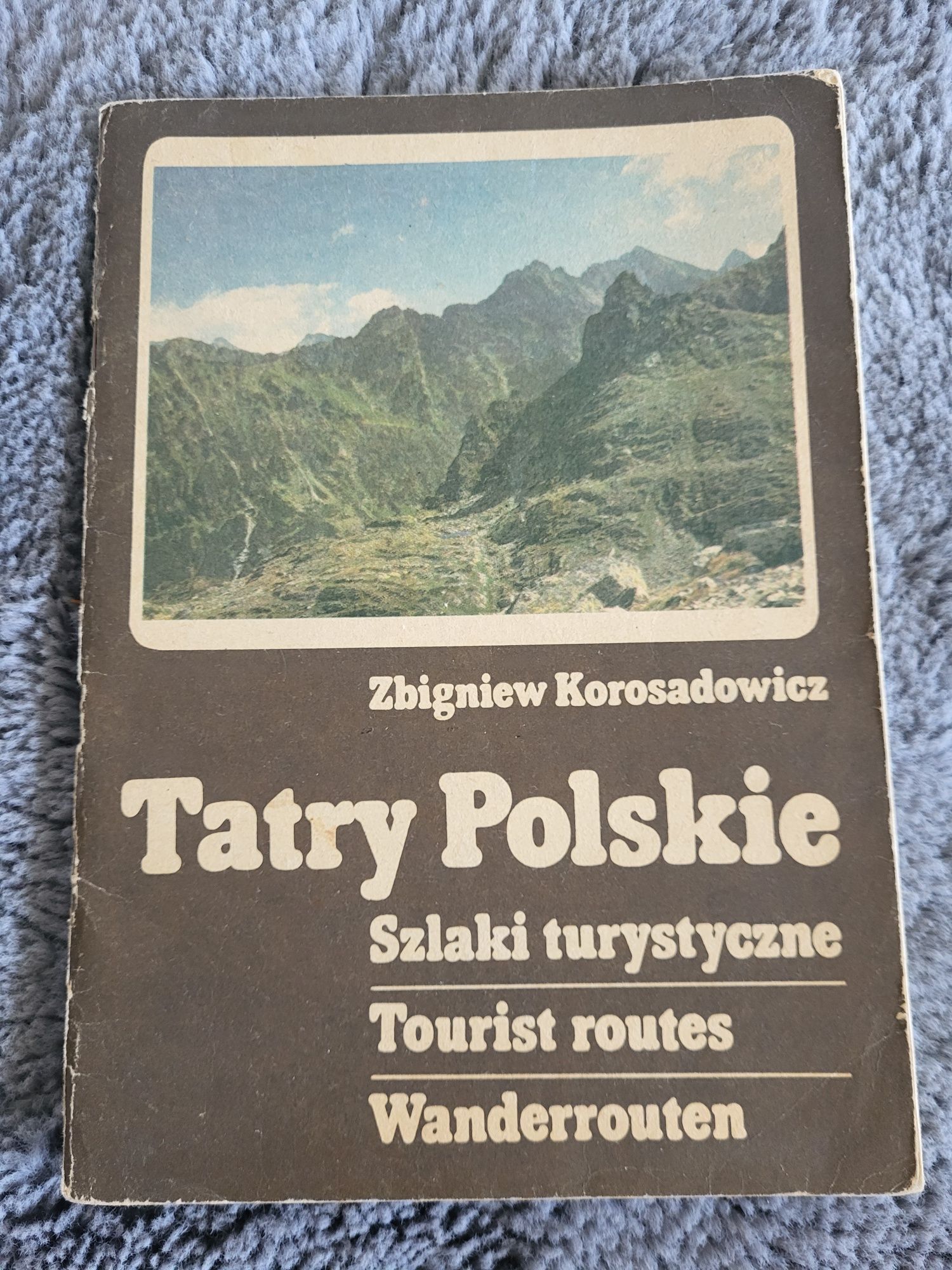 Tatry Polskie Szlaki turystyczne z 1984 roku