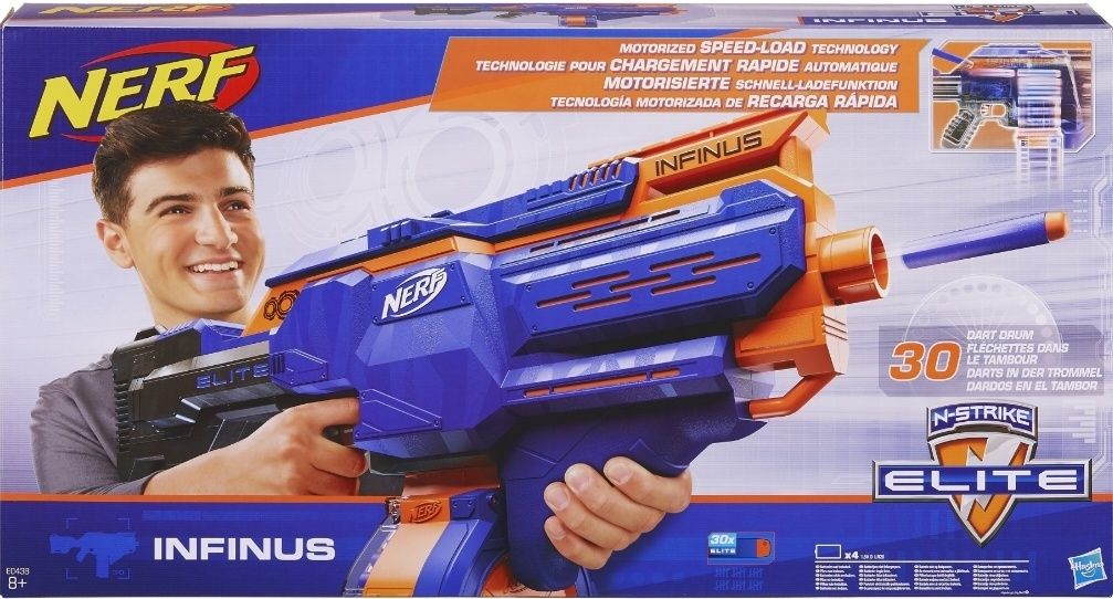 Karabin nerf N-strike elite infinus automat E0438