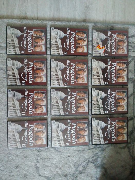 Pogoda dla bogaczy kolekcja na dvd wszystkie odcinki serialu.