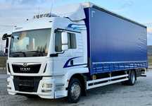 MAN TGM 15.290 / FIRANKA / 20 EUROPALET / AUTOMAT / SYPIALKA / DMC 16 T / 8 400 KG ŁADOWNOŚĆ