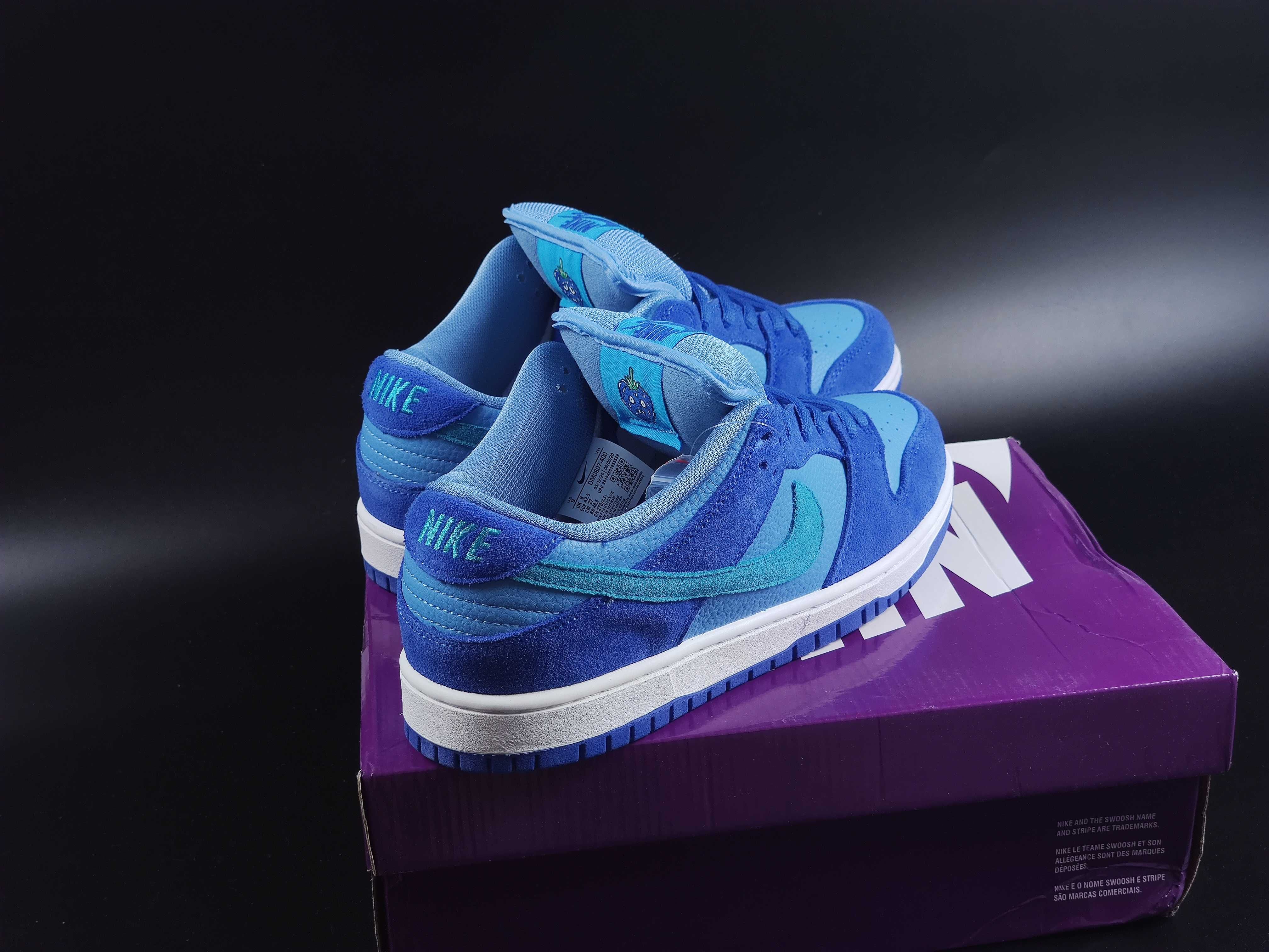 Nike SB Dunk Low Blue Raspberry  DM0807-400 (42, 42.5, 43, 44)