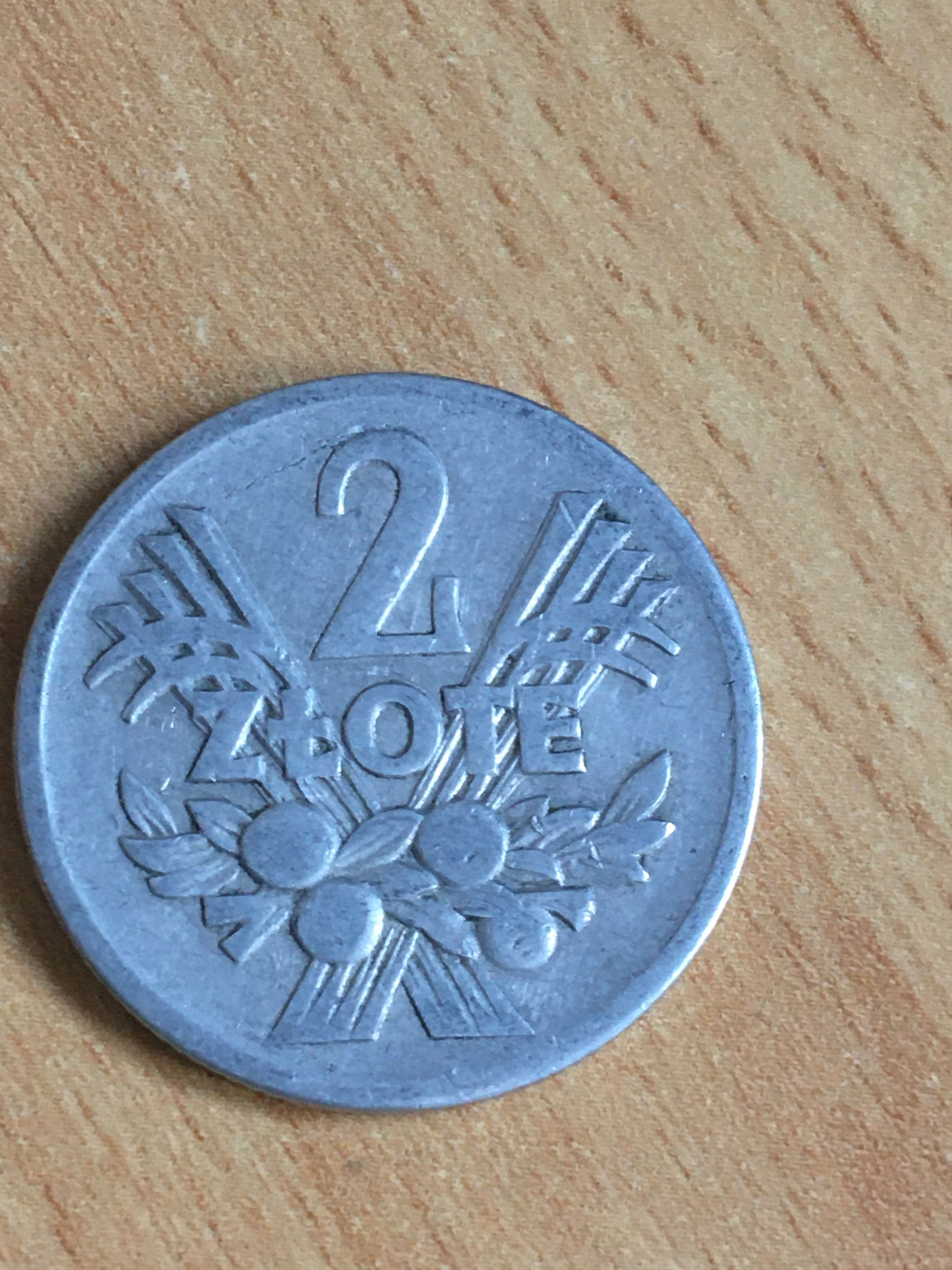 Moneta 2 zł. 1958 r.