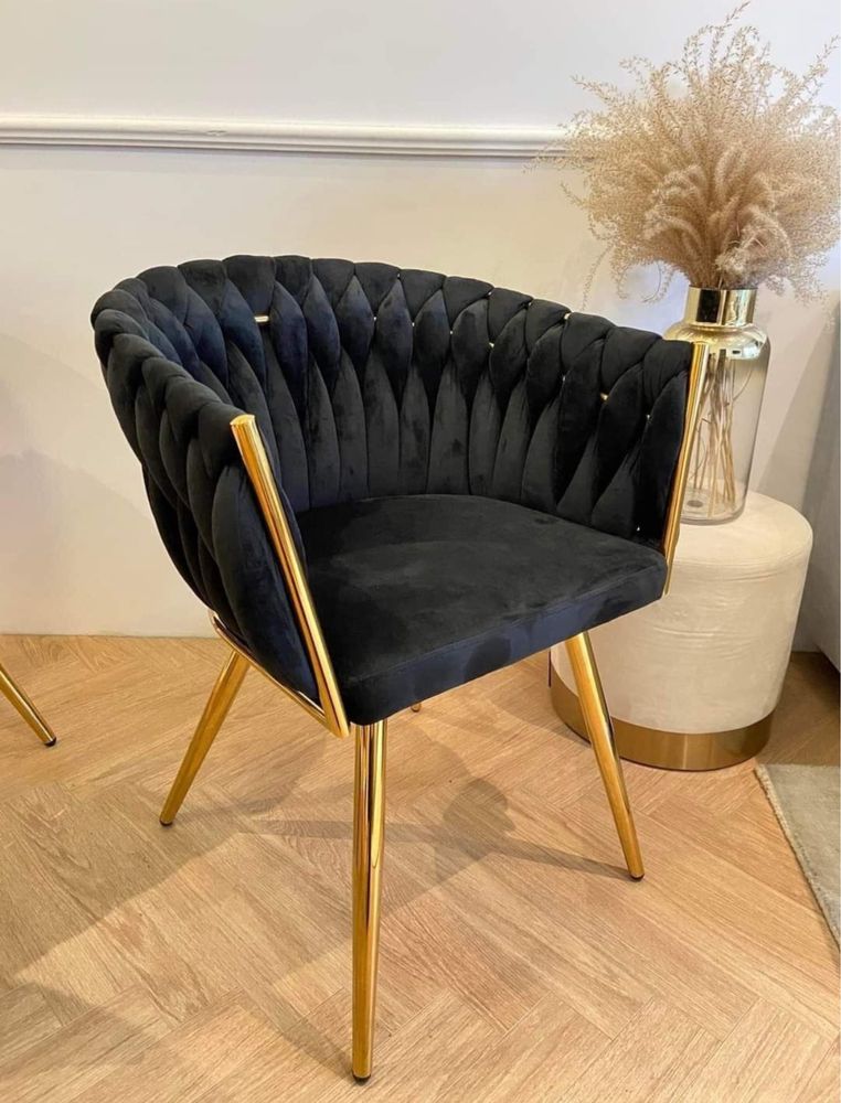 Стілець Just Sit IMPERIA velvet Чорний