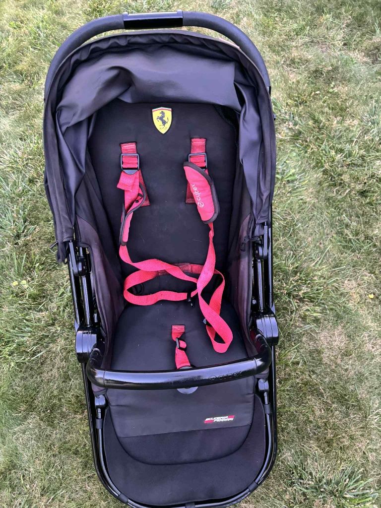 Wózek spacerowy, spacerówka - Cybex Balios M - edycja  Scuderia Ferrar