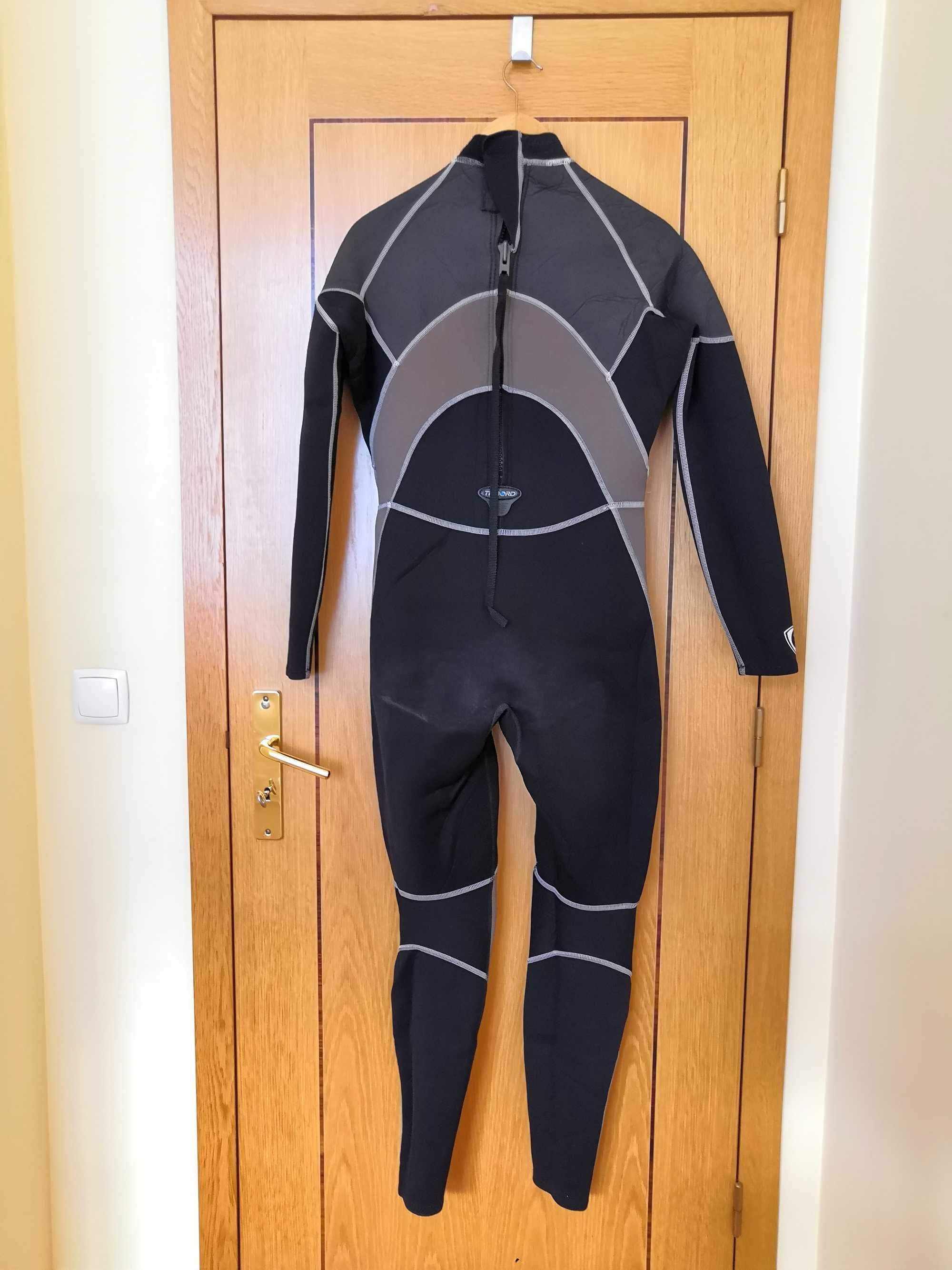 Fato neoprene 2-3mm M/L desportos aquáticos wetsuit