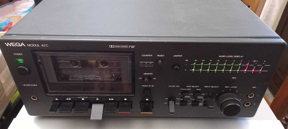 Deck Cassetes Wega Vintage