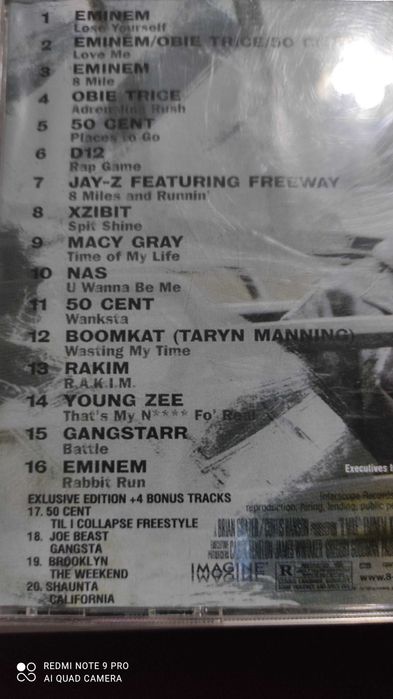 Eminem Lose Yourself & 50 cent Wanksta