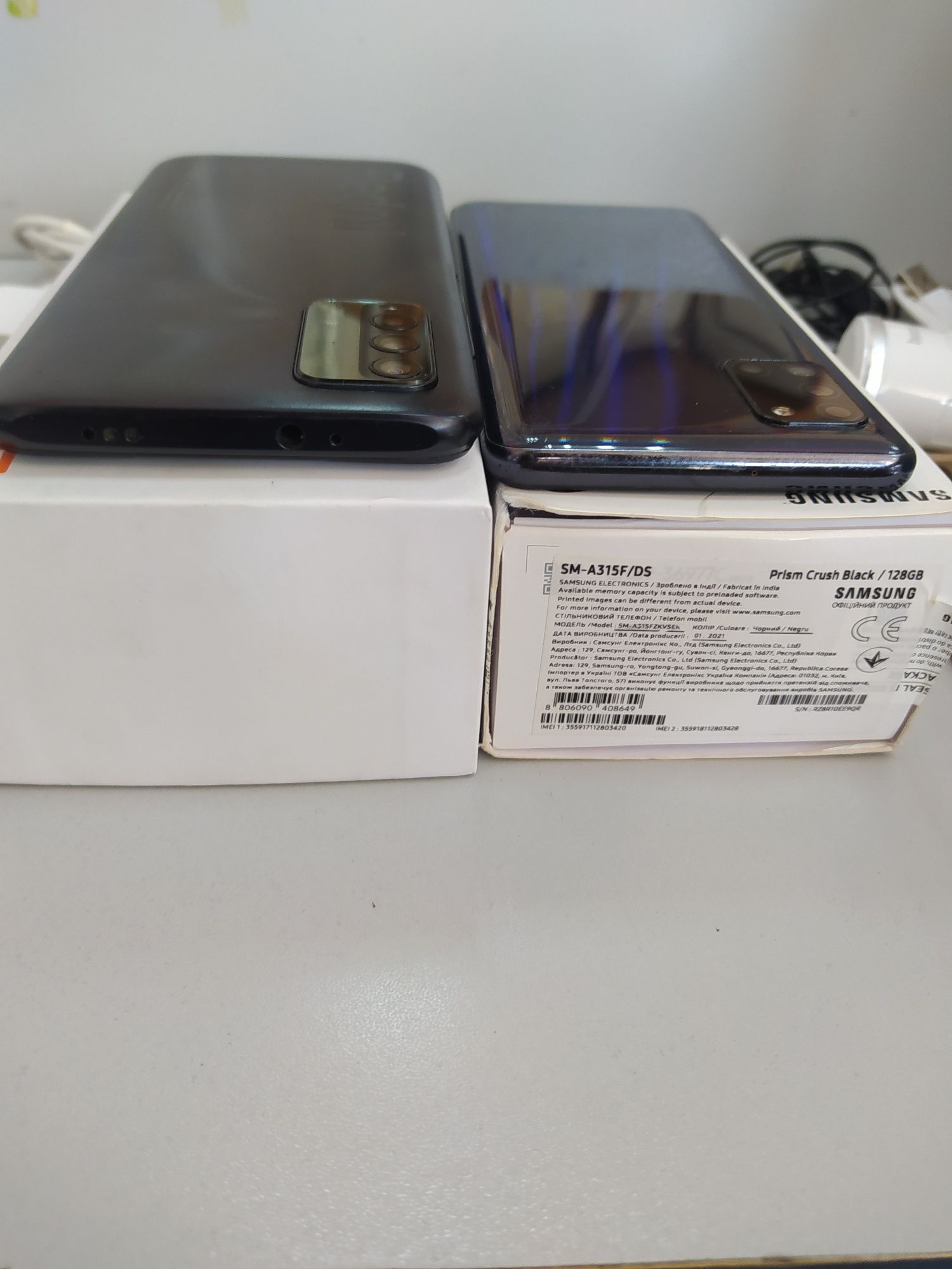 Redmi 9T 128гб и Sam A31 128