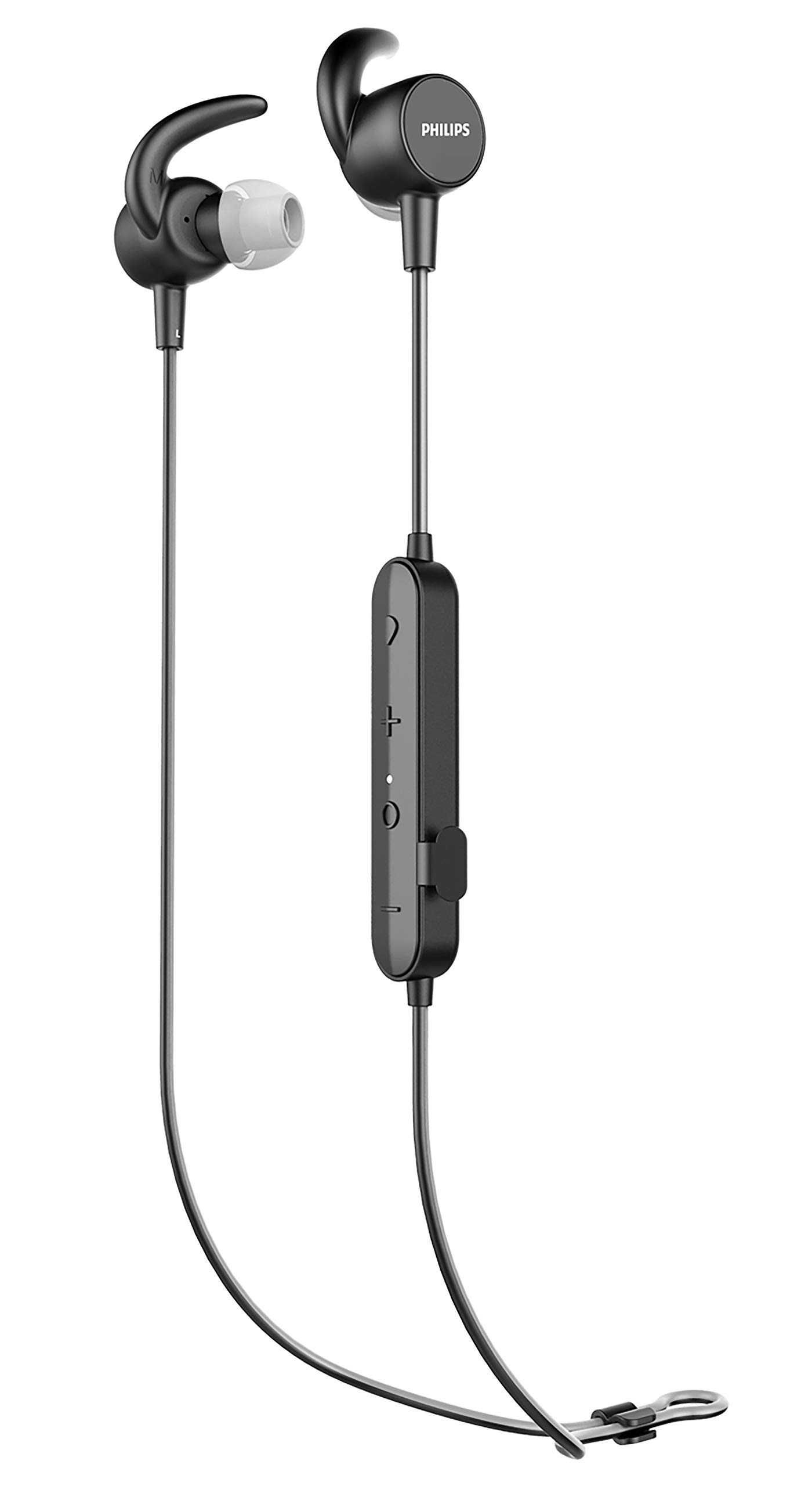 Philips Sportowe Słuchawki Bluetooth Wodoodporne z Pulsometrem 6h