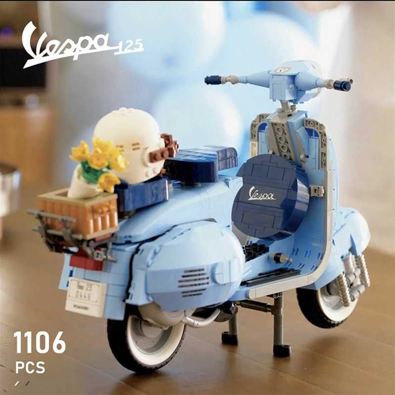 Vespa 125, 10298 - Klocki Lepin Creator + GRATIS