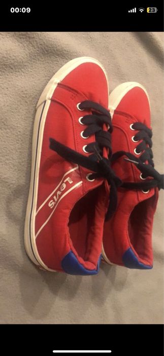 Buty trampki levis czerwone damskie rozmiar 38