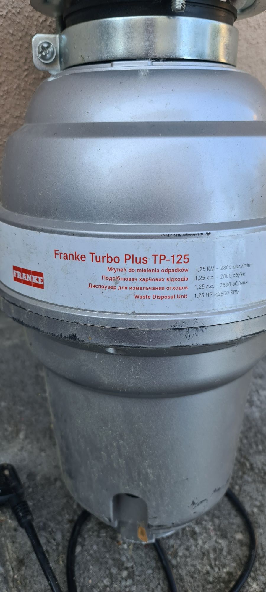 Franke młynek do odpadów Tp-125