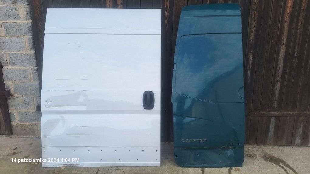 Drzwi boczne fiat ducato Lewe tył vw crafter
