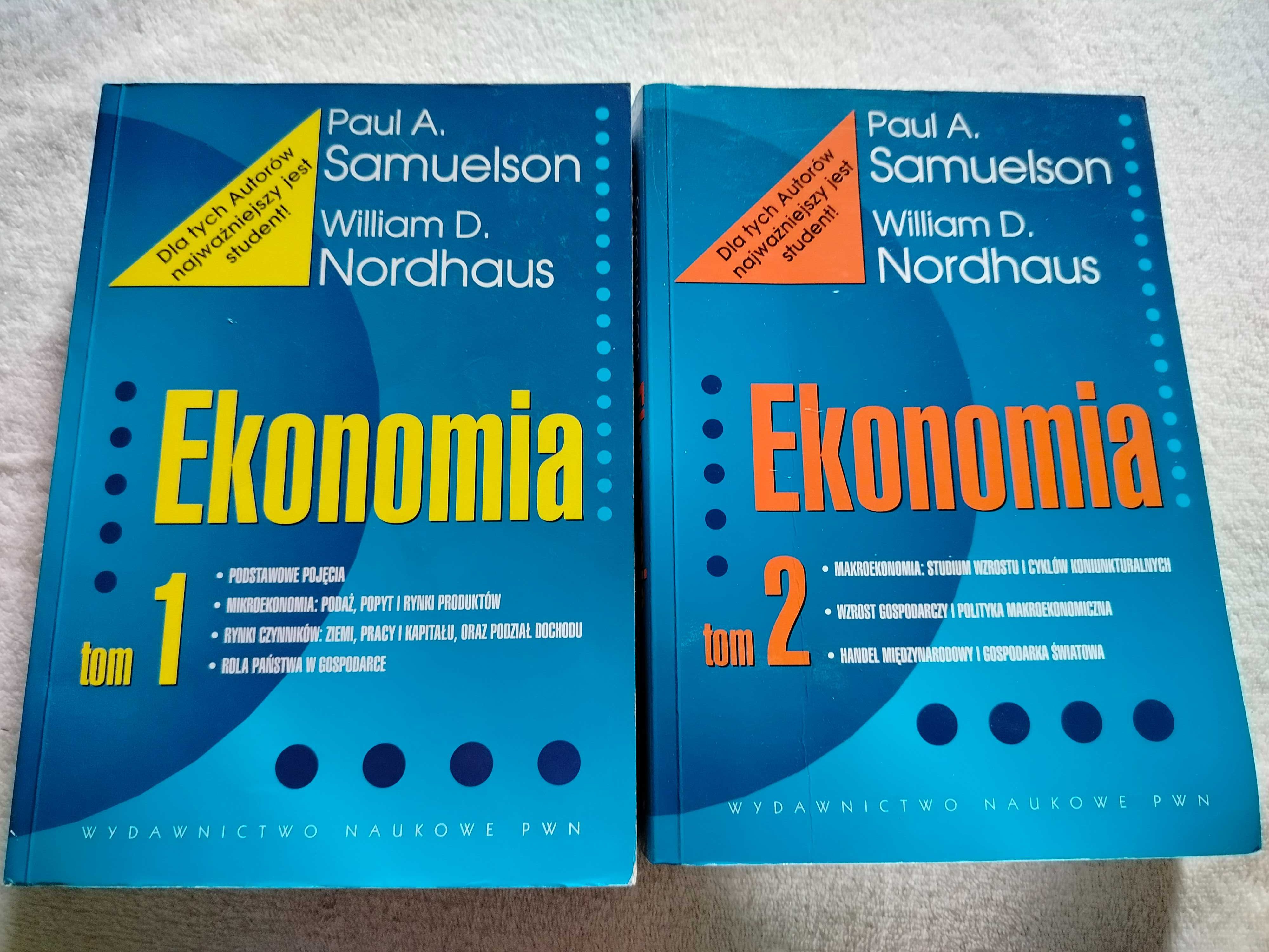 Ekonomia  Paul A. Samuelson tom 1 i 2