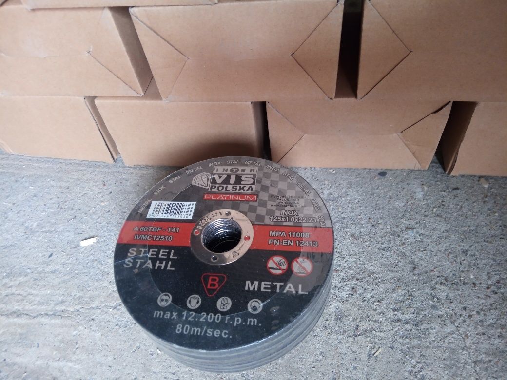 Tarcze tarczki do cięcia metalu "jedynki"