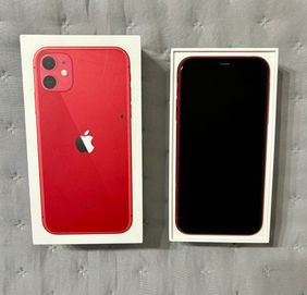 iPhone 11 czerwony