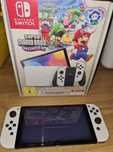 Konsola Nintendo Switch OLED 64GB White Pełen zestaw! +gra