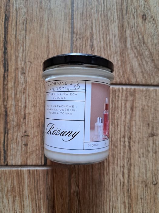 Świeca sojowa 180 ml. - różne zapachy