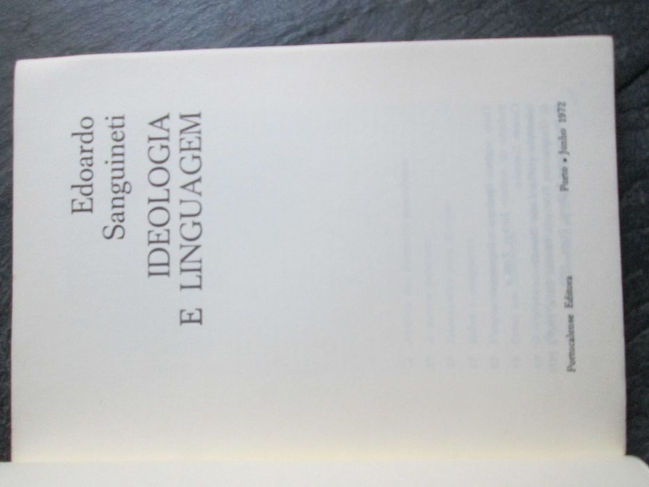 Ideologia e Linguagem, Edoardo Sanguineti