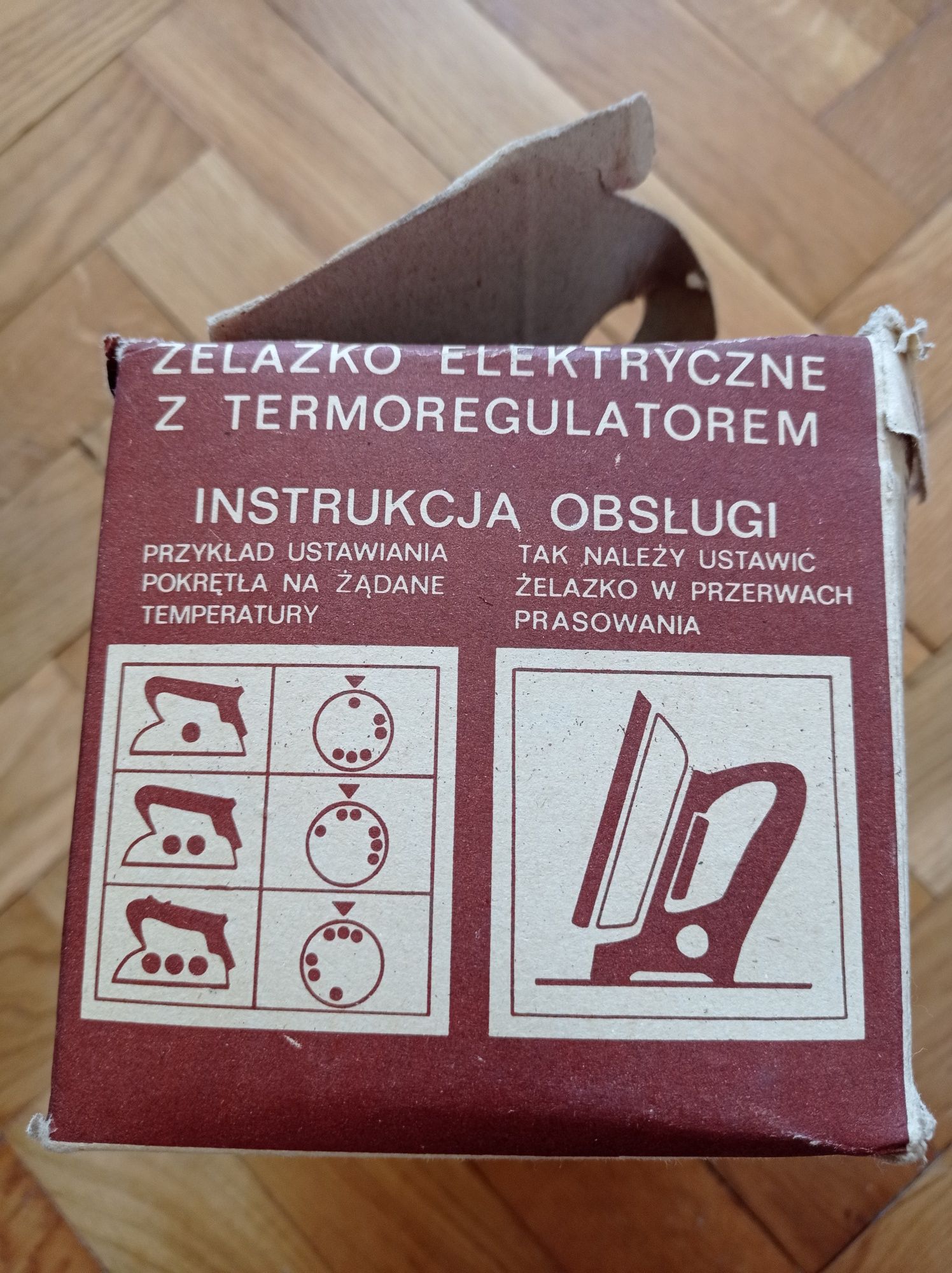 Żelazko Dezamet typ 273 PRL vintage